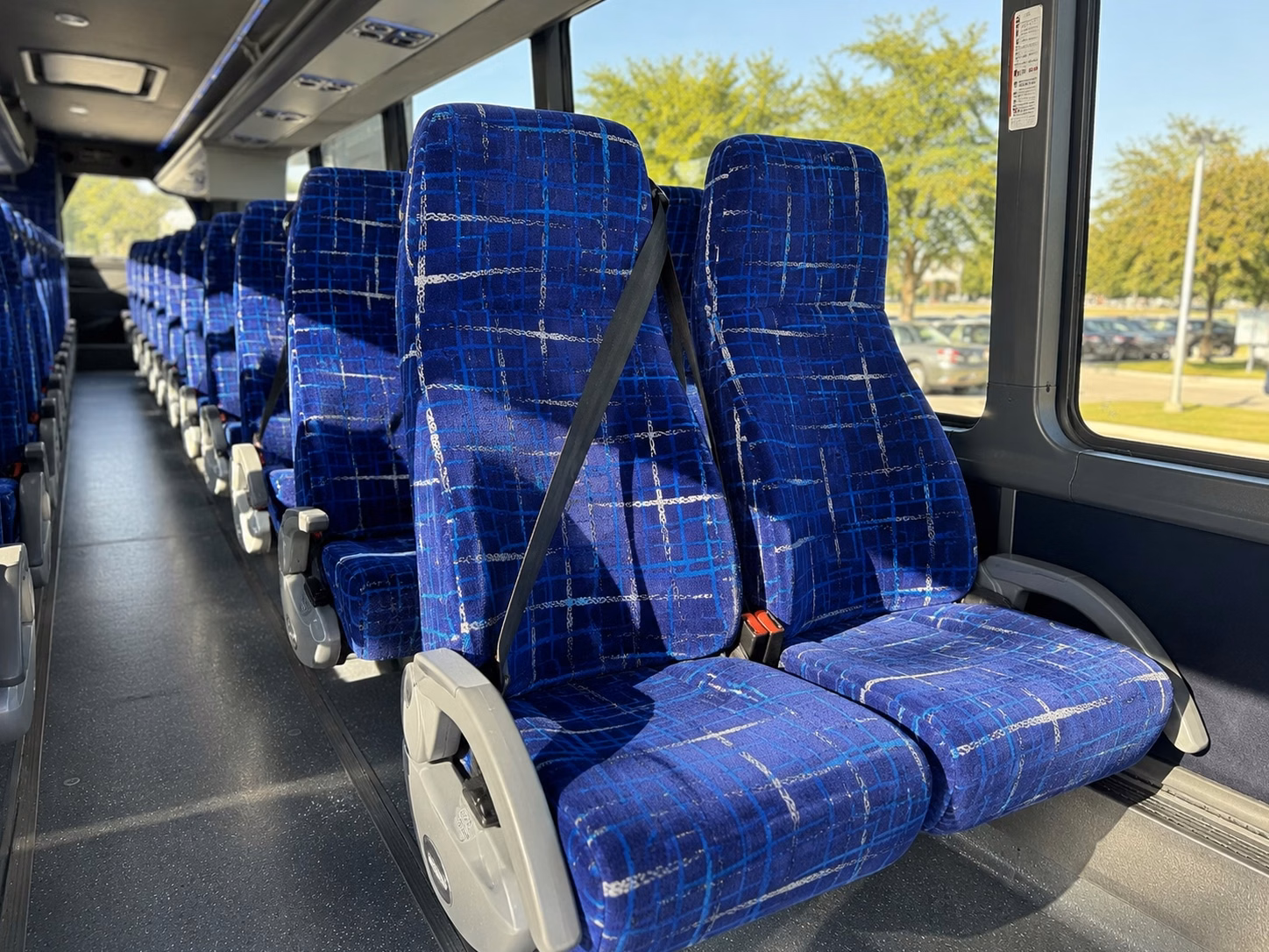 how bus type changes charter bus rental prices in sunrise florida