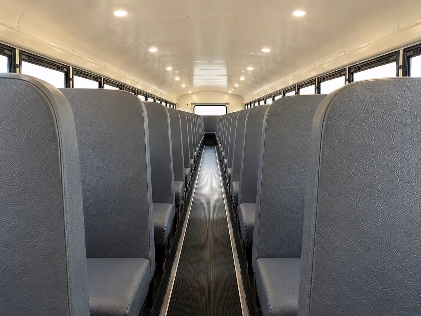 school bus interior