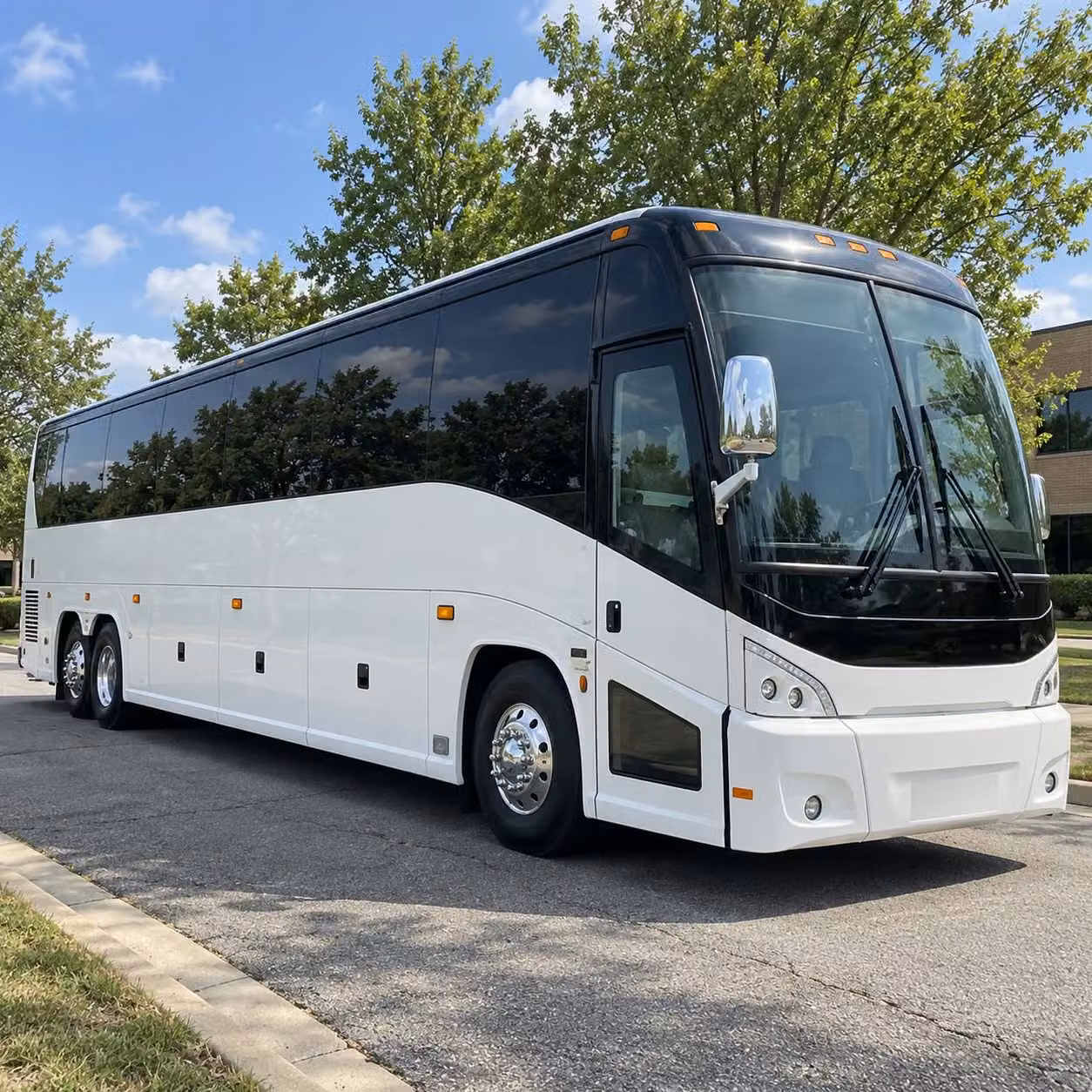sports team fan charter bus rentals in sunrise