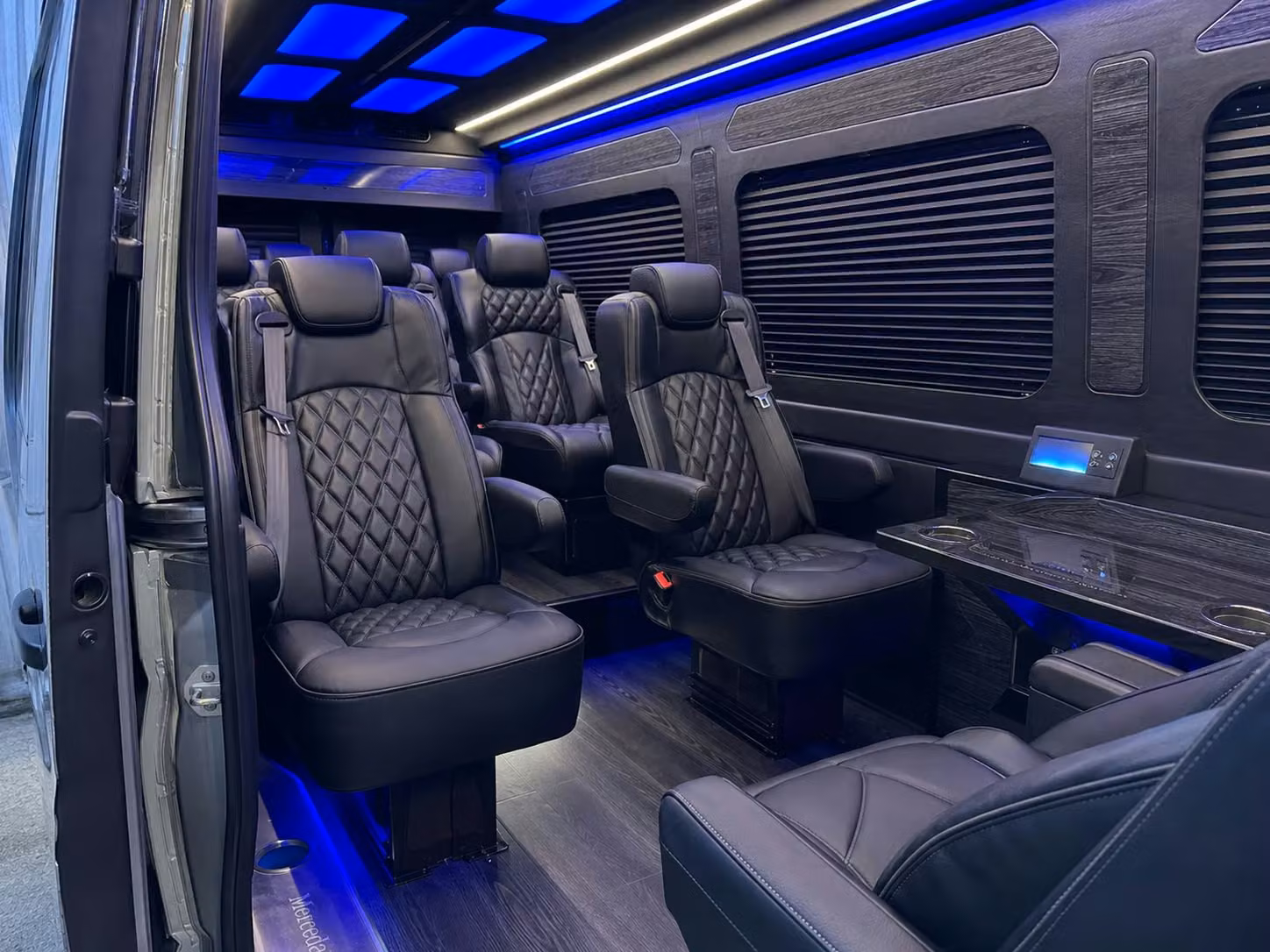 sprinter van transportation for groups and events across sunrise