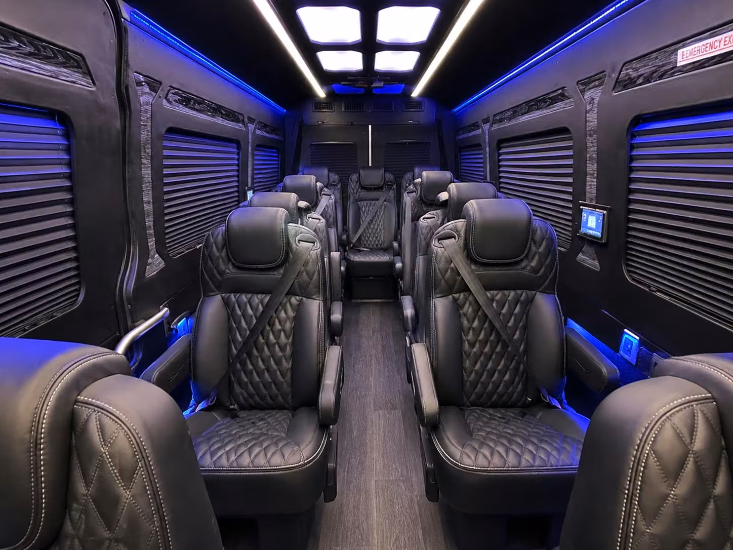 sprinter vans and executive concert transportation in sunrise