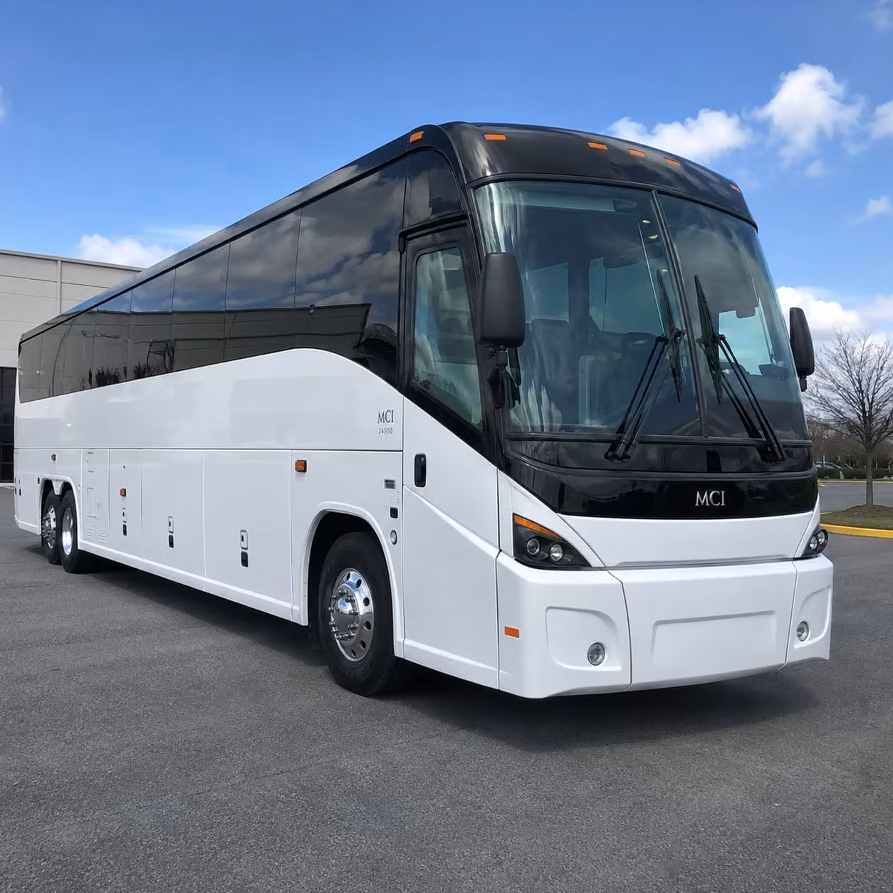 sunrise charter bus rental exterior