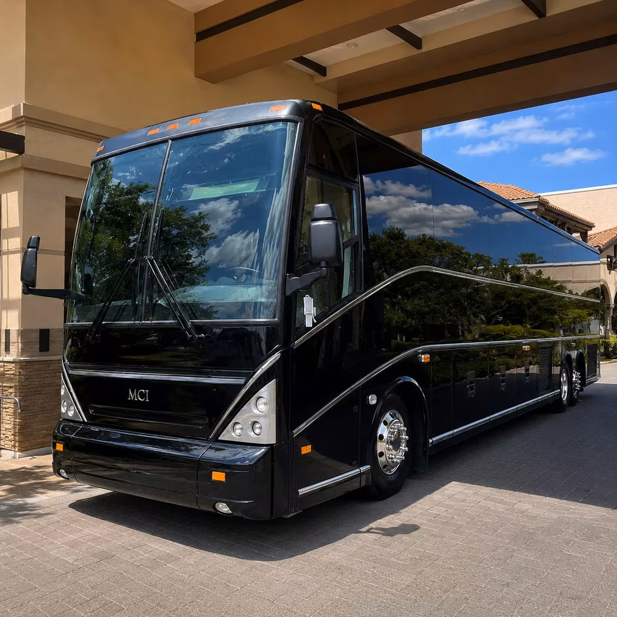 sunrise corporate event and employee shuttle transportation