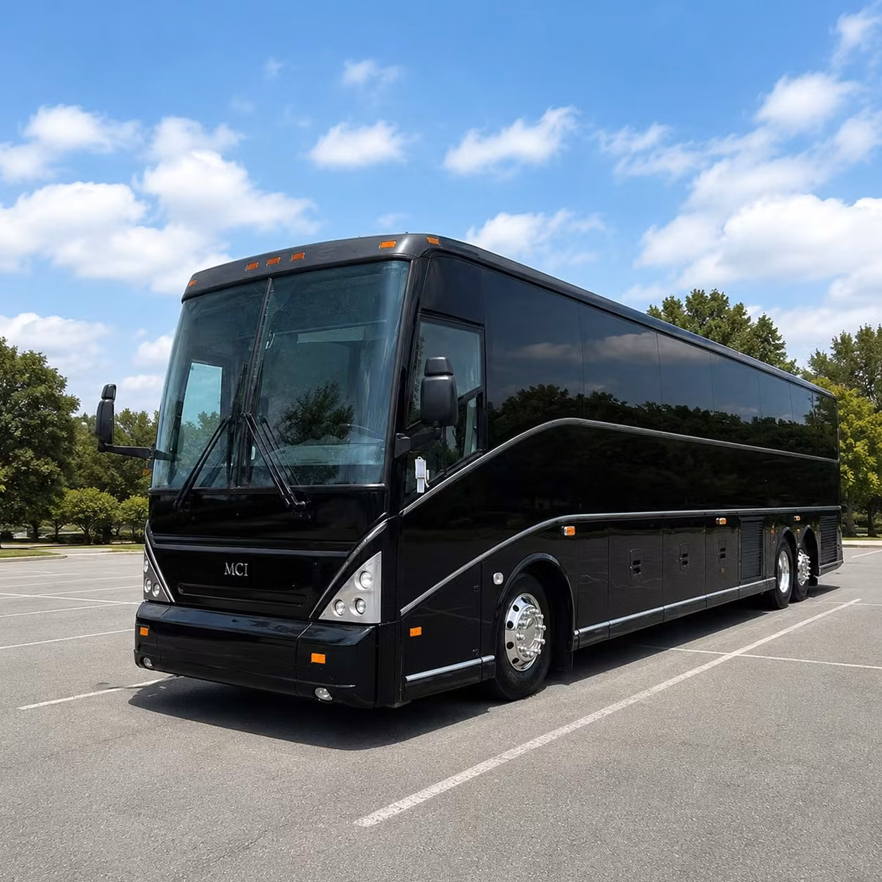 sunrise wedding shuttle bus and guest transportation